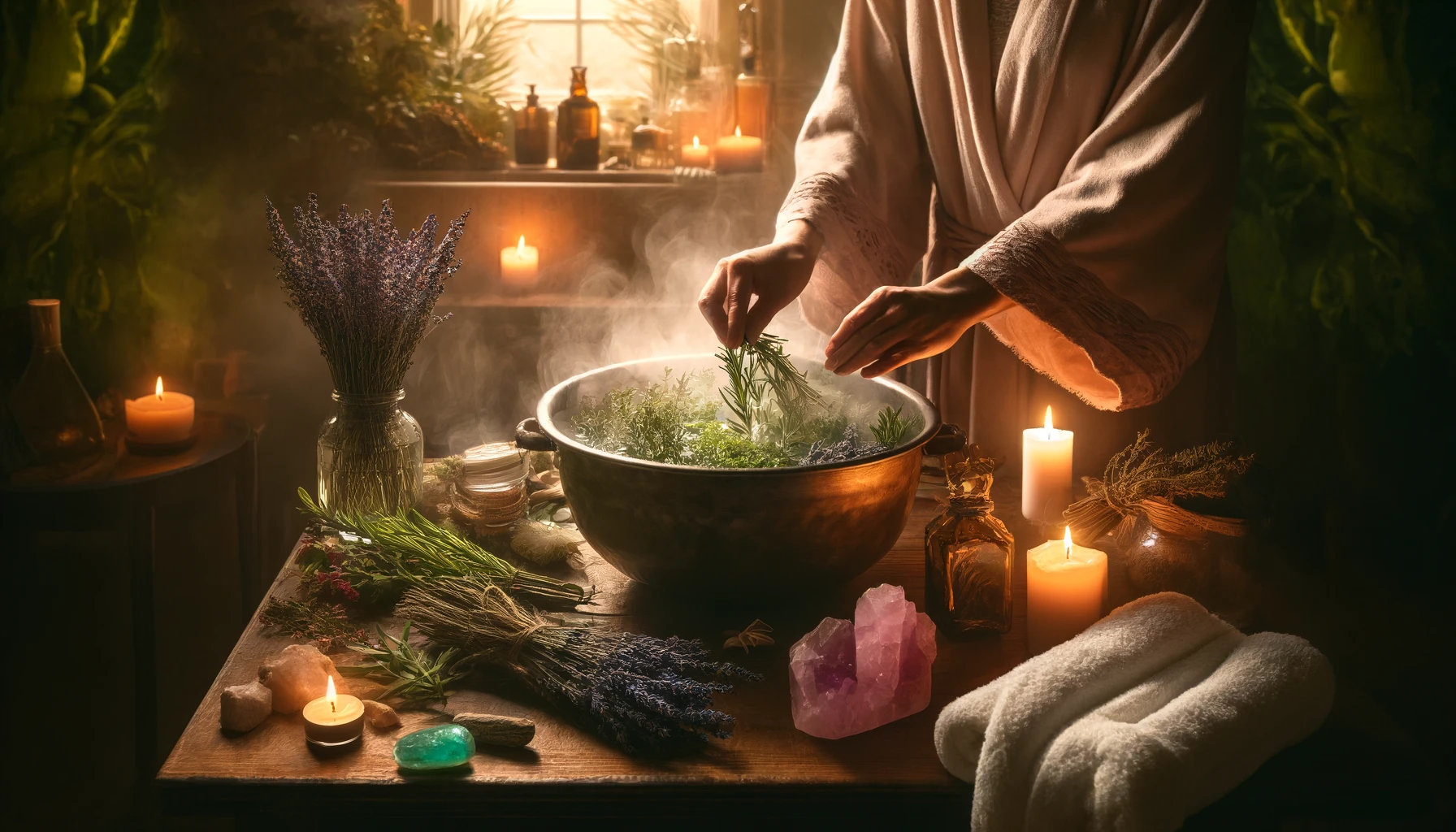 Banho de Descarrego com Ervas: Como Fazer, Quando Usar e Cuidados Espirituais